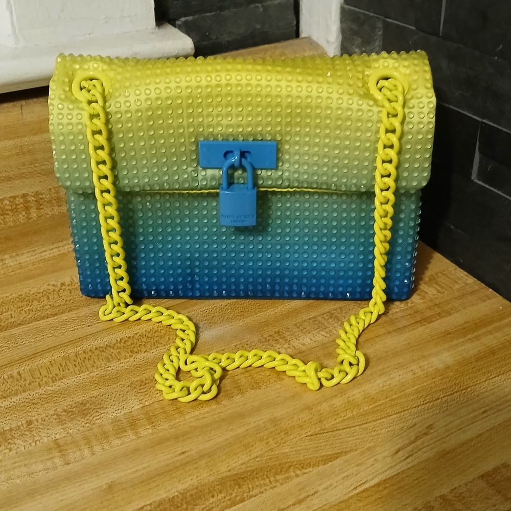 Kurt Geiger NWOT Ombre Brixton Bag With Dustbag stunning!!$245